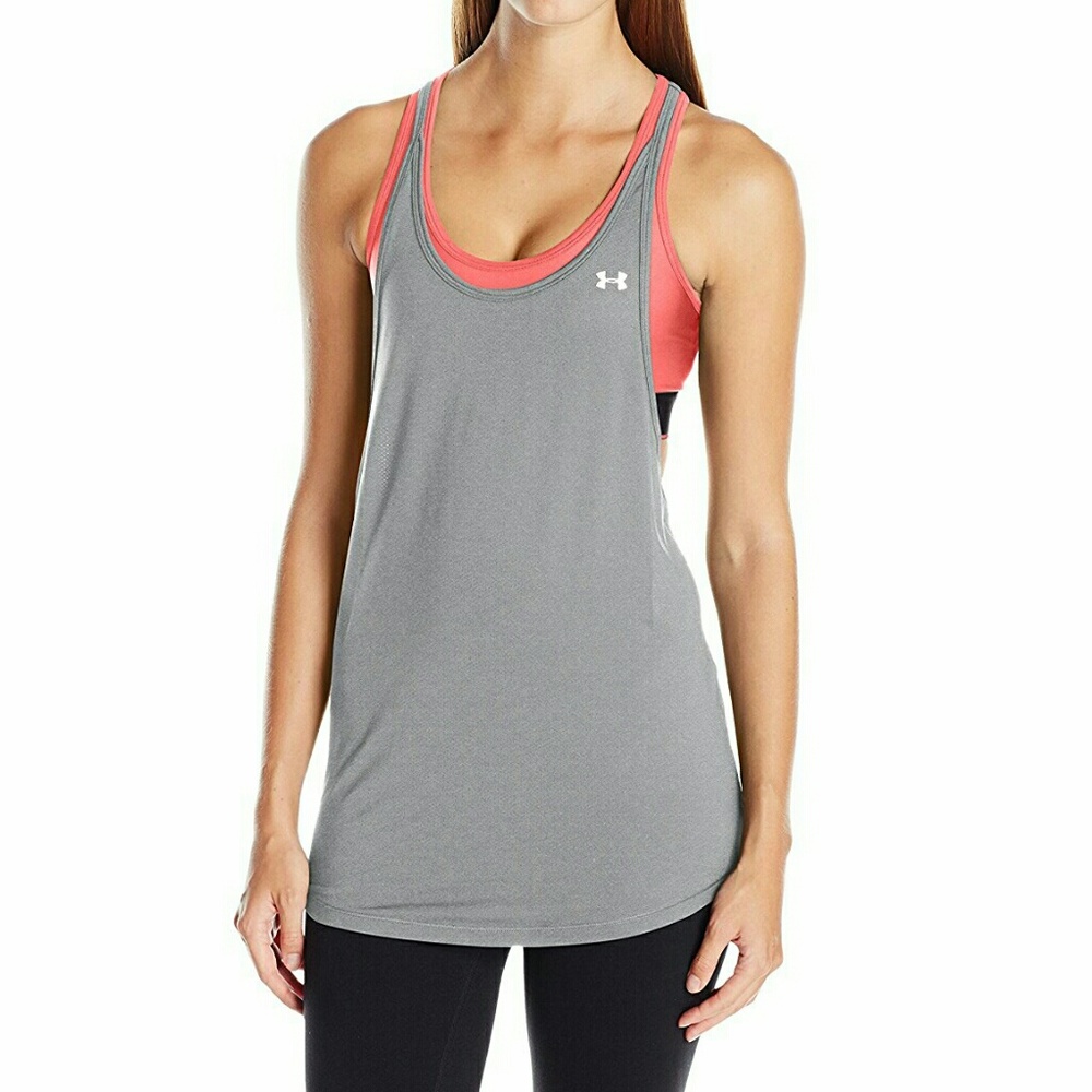 NWT Under Armour 2 in 1 Tank! Built In Bra!